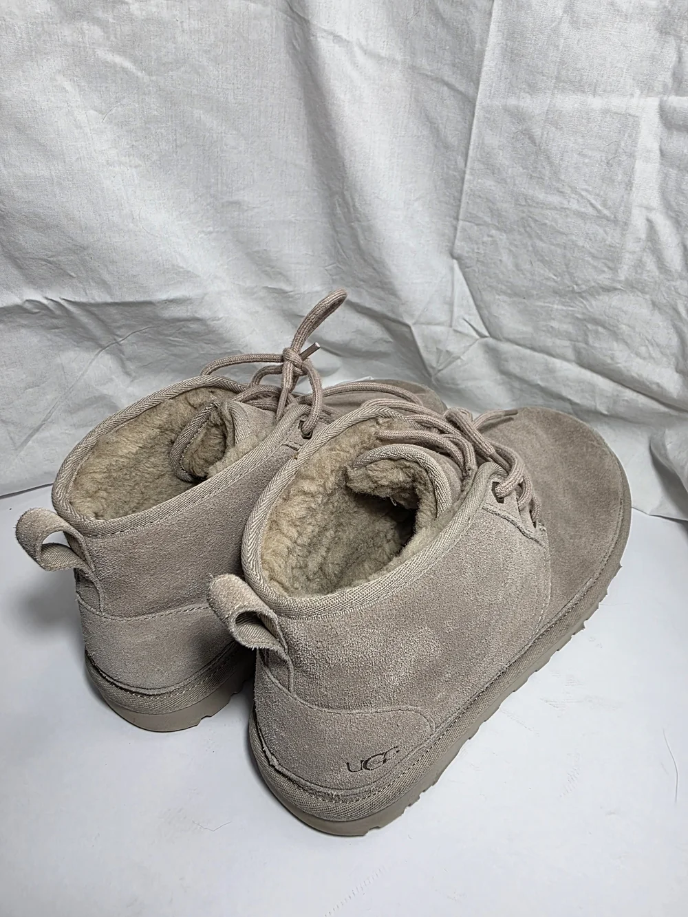 UGG Men's Neumel Waterproof Suede Chukka Boot in Taupe